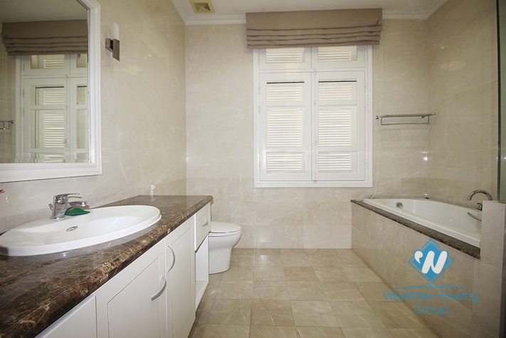 Modern and beautiful house for rent in Ciputra compound, Tay Ho District, Ha Noi